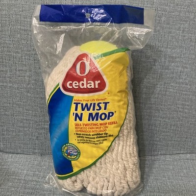 O Cedar Twist 'N Mop Cotton Twist Mop Refill Sealed New