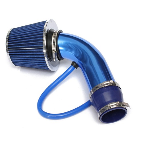 3 Inch Universal Cold Air Intake Kit, Aluminum Induction Flow Hose Pipe Kit w... - Imagen 1 de 7