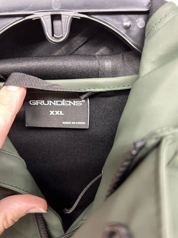 Куртка рыболовная мужская Grundens 319 Neptune зеленая 2XL (HU) - Изображение 4 из 4