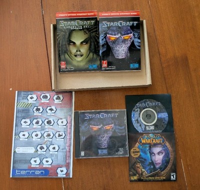 Starcraft Battle Chest PC  - 1998 - See Pictures #1 (Discs Are French Version)