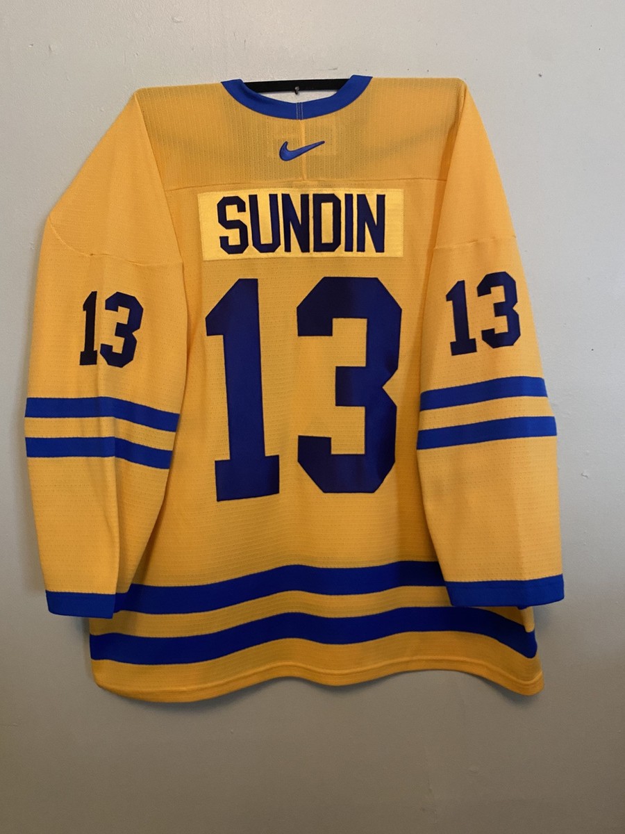 Mats Sundin Team Sweden 2004 World Cup of Hockey Jersey Nike XXL