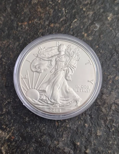 2014 American Silver Eagle 1 Troy Oz .999 Fine Silver