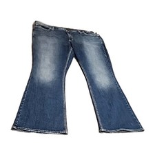 Silver Jeans Suki Curvy Fit 24W 33L Bootcut NWT Plus Size Denim Jeans