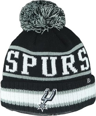 San Antonio Spurs Beanie  Hat Cap NWT One Size :BD25-5