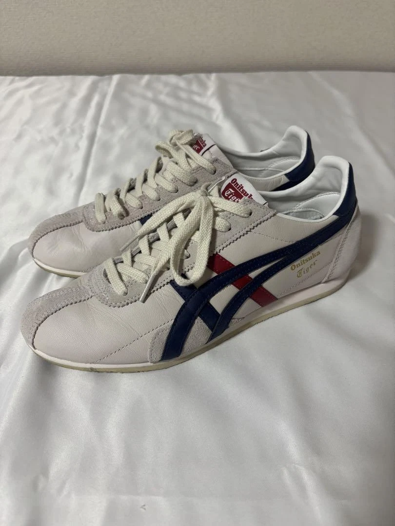Asics Sneakers Uomo US 8 Onitsuka Tiger Serrano Lance Park Bianco Scarpe da Ginnastica
