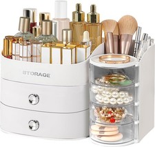 Makeup Organizer Countertop with Drawers, Make up Organizers for Vanity,