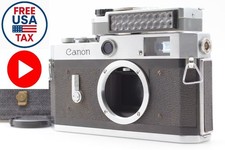 Meter Works Near MINT w/Strap Canon P 35mm Rangefinder Film Camera From JAPAN