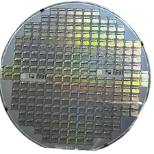 Vintage 5 Inch Silicon Wafer, 1990s, Mfg by iMP for QLogic