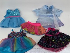 Build A Bear Sparkle Lot 4 Dresses And Tutu