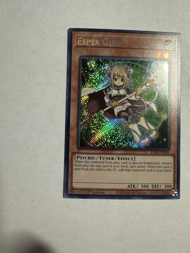Esper Girl (Secret Rare) RA04-EN006 Quarter Century Stampede 1st Edition - Picture 3 of 7