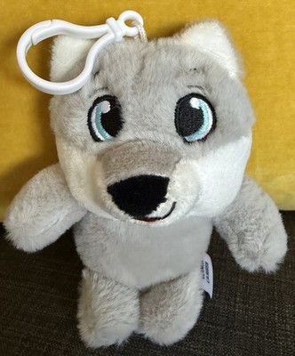 Wolf Babies Plush Toy 4.5'' Soft Gray Mini Wolf Keychain Gift WoW Fast Shipping!!