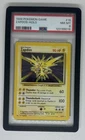 Pokémon TCG Zapdos Base Set Holo Rare #16/102 PSA 8 Wizards 1999 English