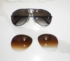 VINTAGE PORCHE CARRERA AVIATOR SUNGLASSES INTERCHANGEABLE LENS W/CASE