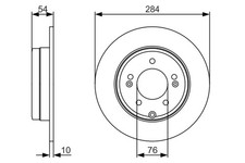2x BOSCH Bremsscheibe 0 986 479 A45 für OPTIMA KIA HYUNDAI SONATA TG LM EL ELH 5