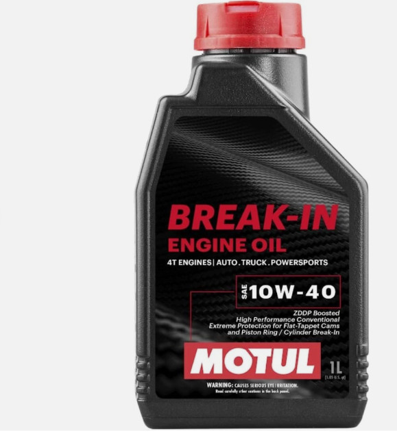 Motul 2810QTA 10W-40 Break-In Oil 1 Quart Full Synthetic 1 Piece