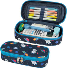 Pencil Case for Boys - Cute Pencil Cases for Kids Pencil Pouch Organizer for Stu
