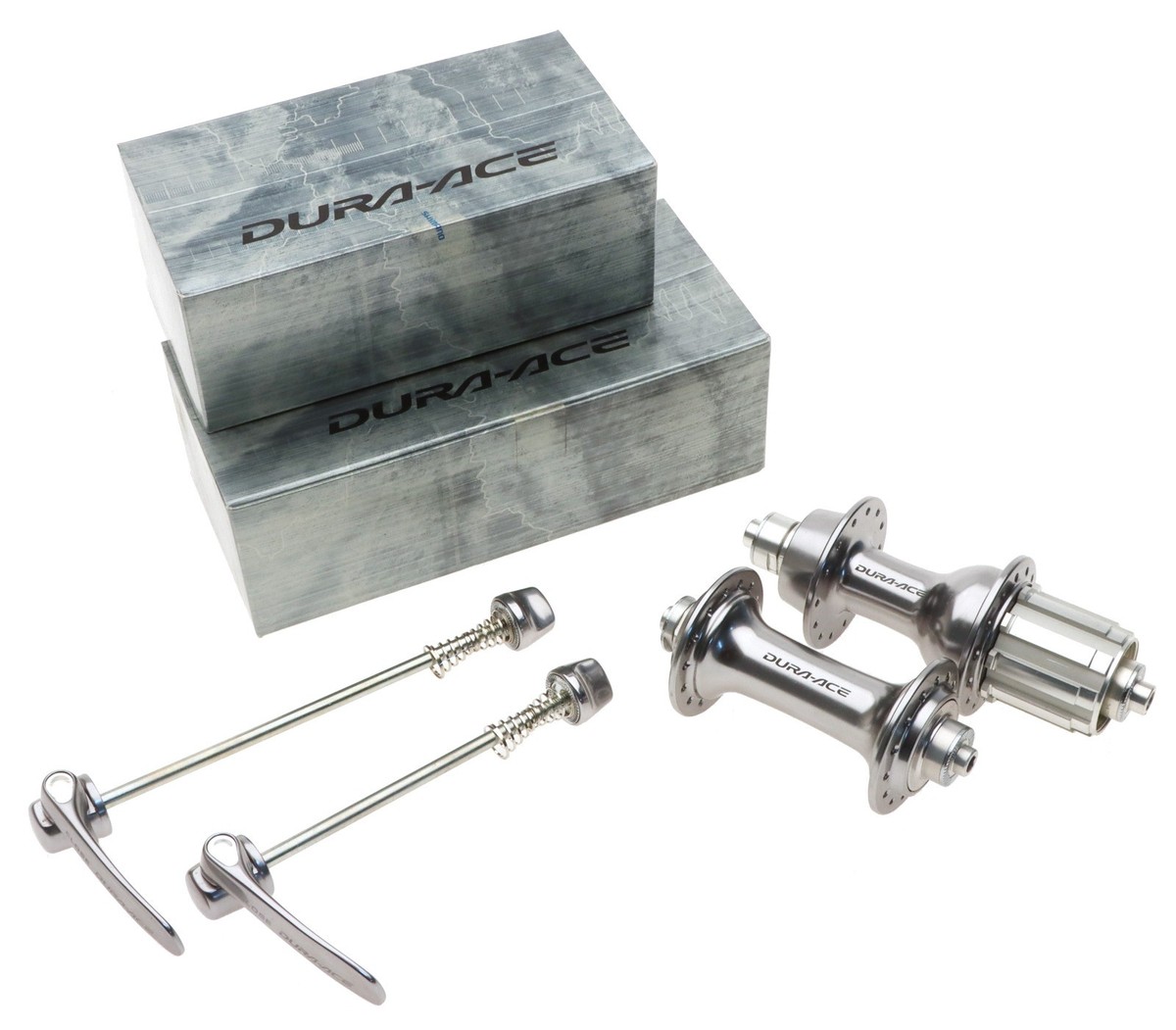 Shimano Dura-Ace HB 7800 Hubset Road 36h 100/130mm QR 10/9/8 Speed