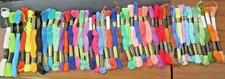 NEW Set of 44 Coats & Clark, J.P.Coats  6 Strand Skeins Cotton Floss CrossStitch