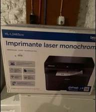Brother Wireless HL-L2465DW Compact Monochrome Multi-Function Laser Printer with