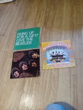 Beatles 1969 Record Store Display  Hung Up For A Gift? Give The Beatles  Rare