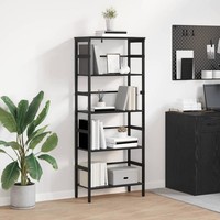 BüCherregal 4 Ebenen 60 X 29,5 X 149 Cm Holzwerkstoff