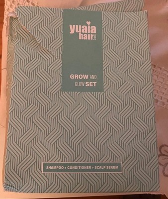 Yuaia Hair Grow And Glow Set Shampoo Conditioner Serum