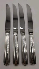 Bloomingdale's BXF5 Stainless Steel Pointed Steak Knives 18/10 Set Of 4 Japan