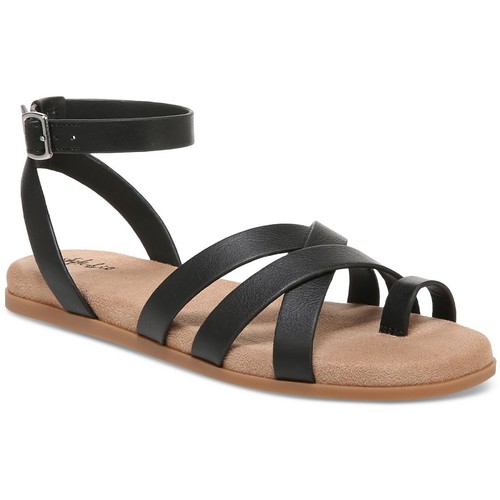 Style & Co. Womens Parnikka Black Slingback Sandals 9 Medium (B,M) BHFO 7020