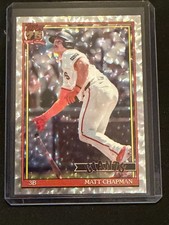 Matt Chapman 2026 Topps 1991 Silver Crackleboard Foil #T91-80 - Giants