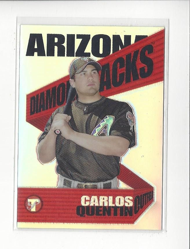 2004 Topps Pristine Refractor #162 Carlos Quentin RC D-Backs White Sox *368/399