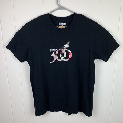 Staple Pigeon Black Shirt 300 Music Theme Men s Extra Large