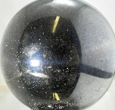 Black Micro Mini .002 Hex Metal Flake Automotive Epoxy Air Brush Epoxy Casting