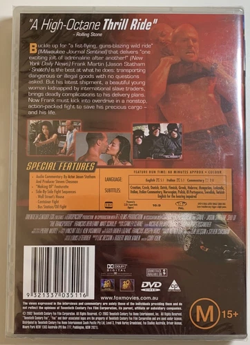 Transporter, the (DVD, 2002) Shu Qi, Jason Statham, Francois Berleand - Picture 2 of 2