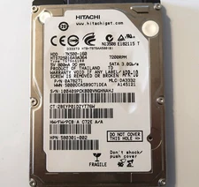 Hitachi HTS725016A9A364 0A78271 DA3332 Thailand 160gb 2.5" Sata HDD APR-10