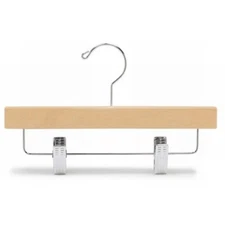 Only Hangers Children's Wooden Pant/Skirt Hanger - 11" Box of 10