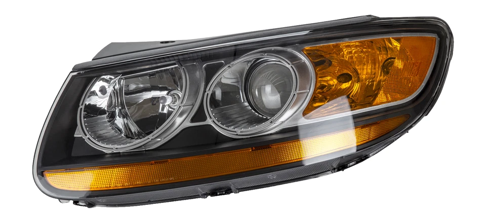 Левая фара в сборе TYC 20-6808-90 для Hyundai Santa Fe 2007-2009 годов выпуска - Изображение 2 из 4