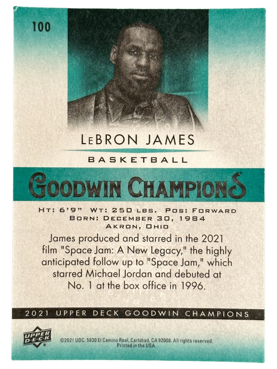 2021 Upper Deck Goodwin Champions ! LeBron James | eBay