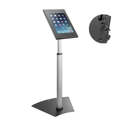 Universal Tablet iPad Anti-Theft Security Floor Stand Kiosk 