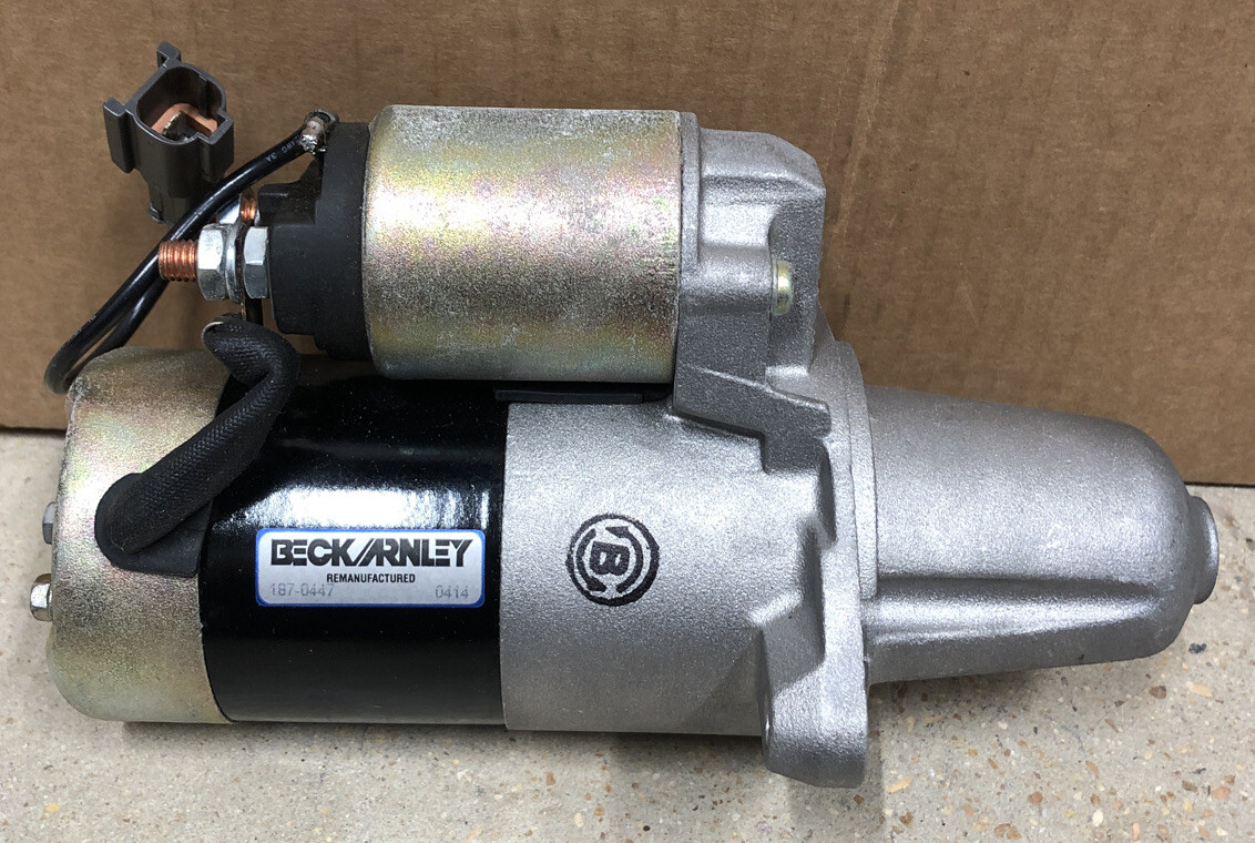 NOS Reman Starter 1991-1999 Fits Inf Nissan Part #187-0447