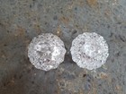 Shannon Crystal Acorn Salt & Pepper Shakers Measures 3 1/2" Tall — photo 2