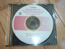 Canon IPF 500/510/600/605/610/700/710/720/810/820/LP-17/24 Firmware Update Tool.