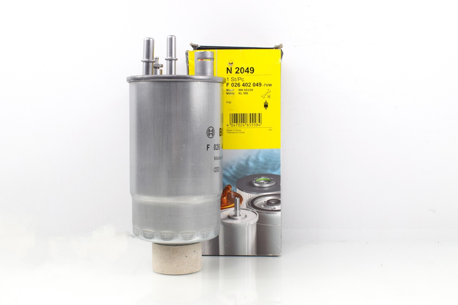FUEL FILTER N2049 FITS FIAT GRANDE PUNTO 1.3 D - PUNTO EVO 1.3 D MULTIJET
