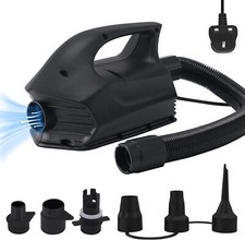 Nestling SUP Pumpe tragbar elektrisch, 220-240V/600W 2PSI Luftpumpe Quick-Fill L