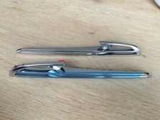 Bentley Flying Spur Kotflügel Chrom Blende Leiste Fender RH Trim Badge AIR VENT