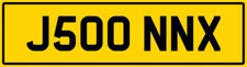 JASON JOANNE JOANNA JEN JON JOHN JAN OLD J REG PREFIX NUMBER PLATE J500 NNX BMW