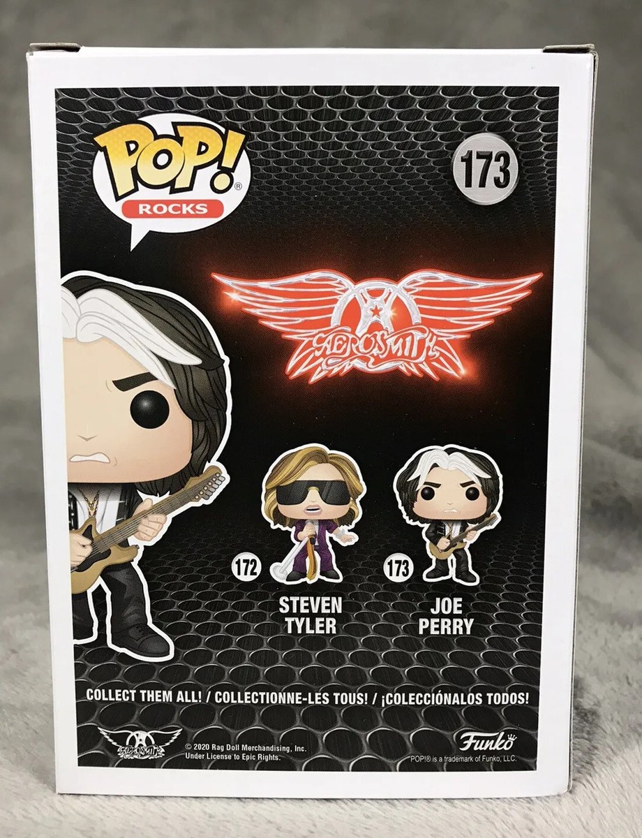 Funko Pop! Rocks: Aerosmith - Joe Perry – Sammlerfigur, Ca. 9,5 Cm | Offizielles Merchandise, Vinyl