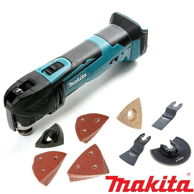 Makita DTM51Z 18v LXT Cordless Multi Tool Body With Wellcut 35pc