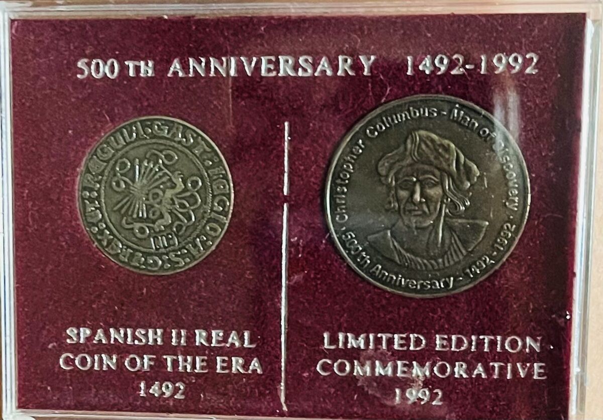 500th Anniversary 1492-1992 Coin Set Spanish II Real Coin 500th Anniversary 1492-1992 Coin Set Spanish II Real Coin