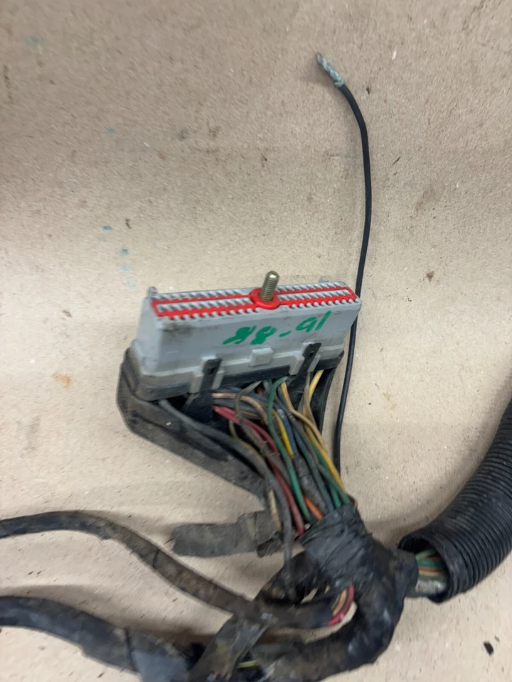 Ford f150 1988 1991 f250 f350 Bronco nariz de ladrillo debajo del capó arnés de cableado 460 Foto 2 de 4