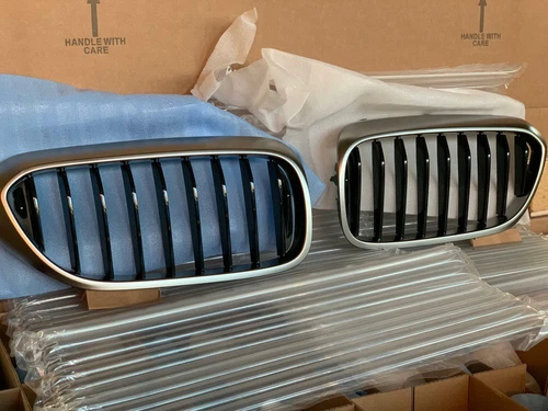 BMW G30 G31 GOLD BLACK M Grill  5 Series M550i M550d Genuine 7383520